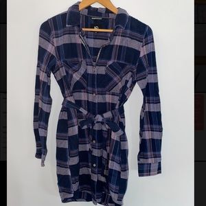 Tentree plaid dress